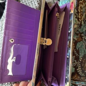 Purple wallet